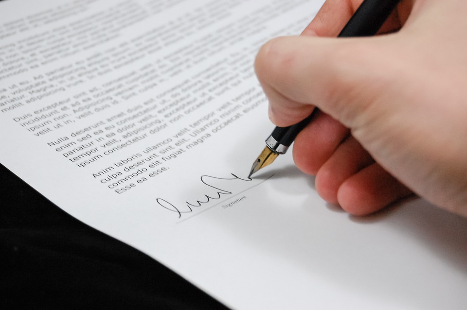Document Agreement Contract